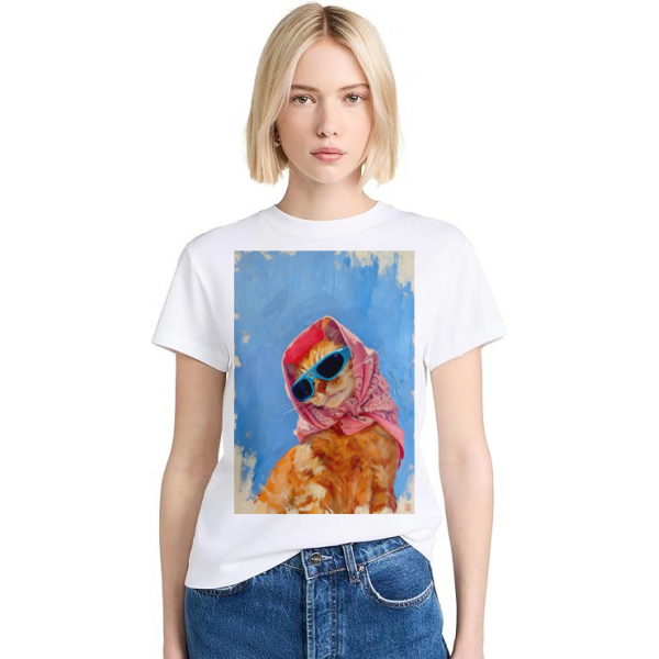 T-krekls ar kaķi