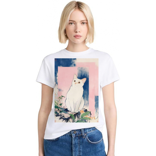 T-krekls ar kaķi