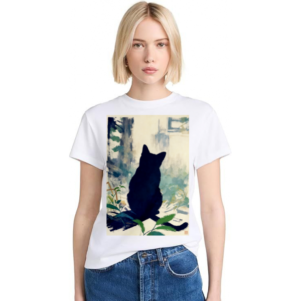 T-krekls ar kaķi
