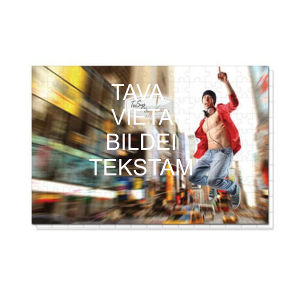 Personalizējama A3 puzle ar 300 elementiem