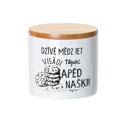 ... tāpēc apēd našķi!